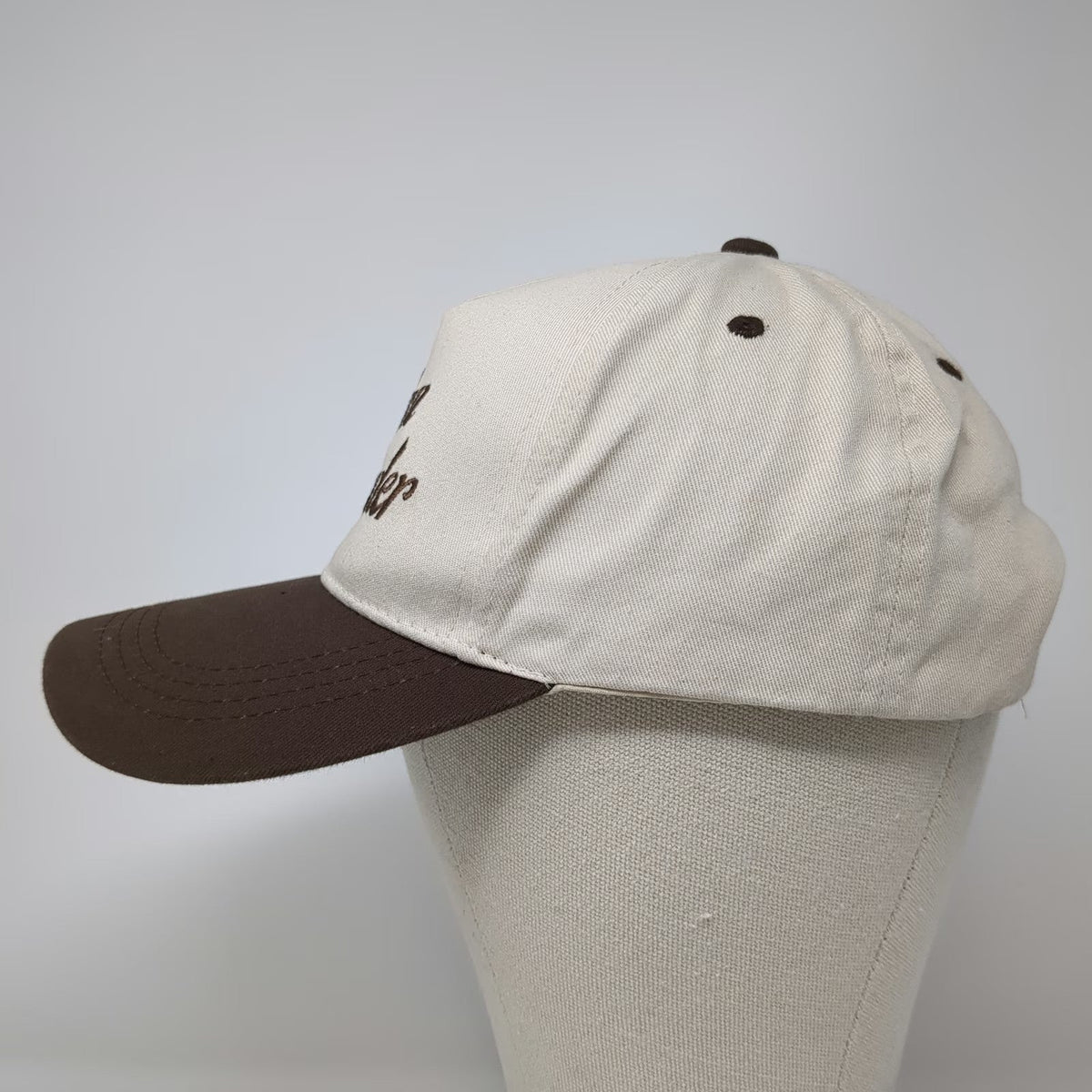 Danumei 5 Panel Brown One Size Western Wonder Embroidery Snapback Cotton Hat