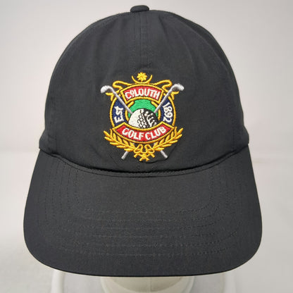 Golf Pointe Baseball Cap Black One Size Colouth Club Performance Slideback Hat