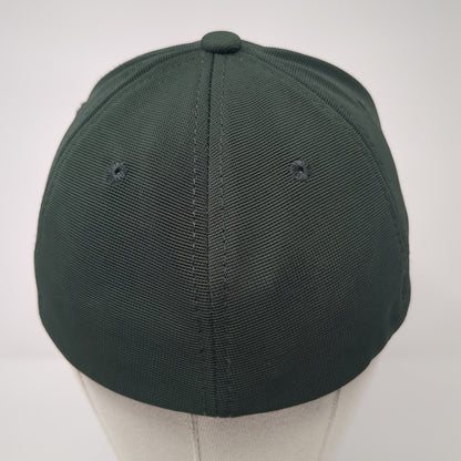 Original STB Fitted Hat Green Large Xflex Stretch Solid 6 Panel Blank