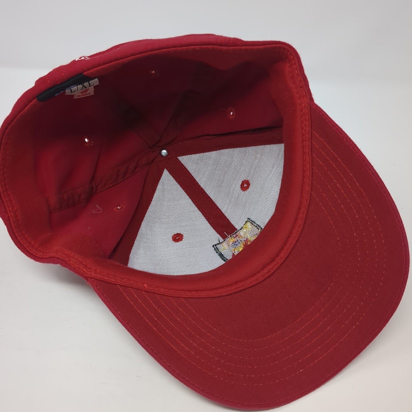 Real Salt Lake Fitted Hat Red XL Embroidered Unifit By Fahrenheit