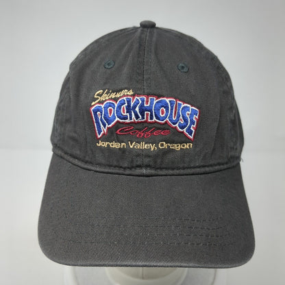 Skinners Rockhouse Coffee Jordan Valley Oregon Slideback Hat Gray OS The Game