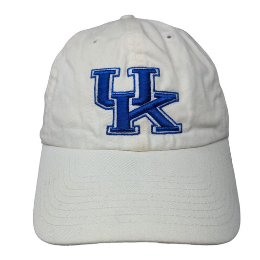 '47 Brand Slideback Hat White Size OS Embroidered University of Kentucky NCAA