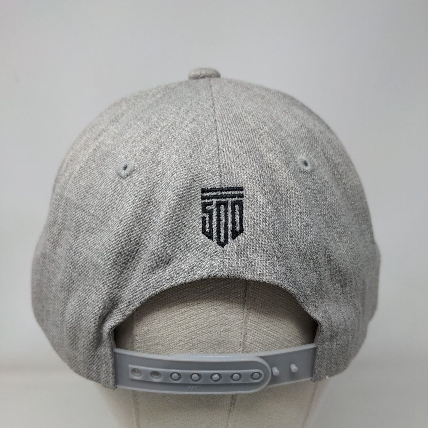 Li-Ti-Rilla Snapback Hat Gray One Size Embroidered The Classics Yupoong