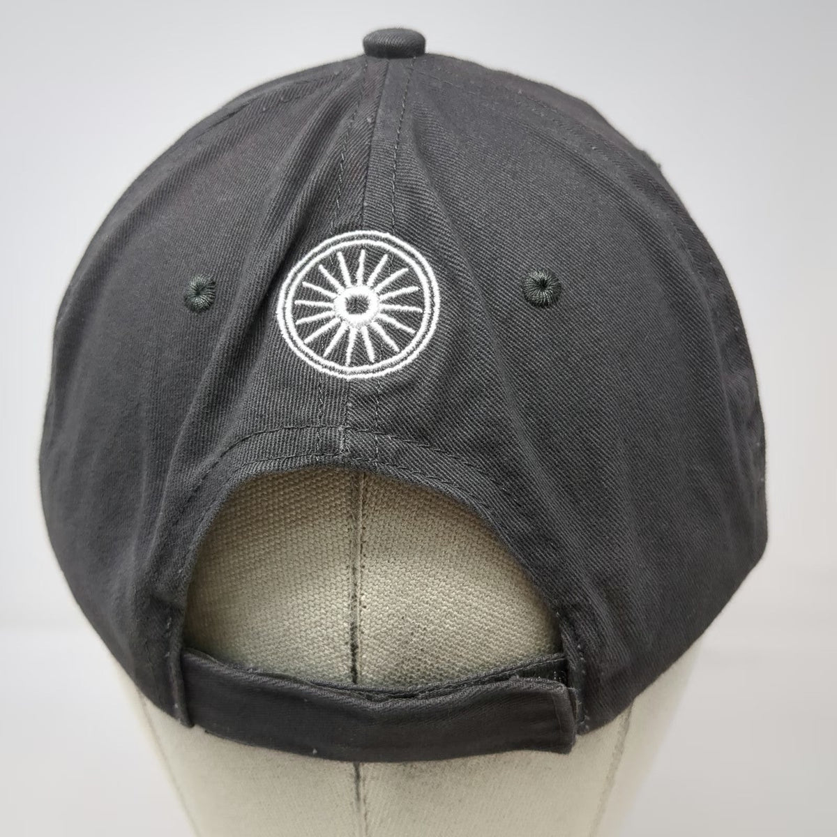 Cap America Baseball Cap Gray One Size American Cancer Society Bike-a-Thon Hat