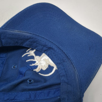 Browning Baseball Cap Blue One Size Volunteer Buckmark Logo Hat Cotton Strapback