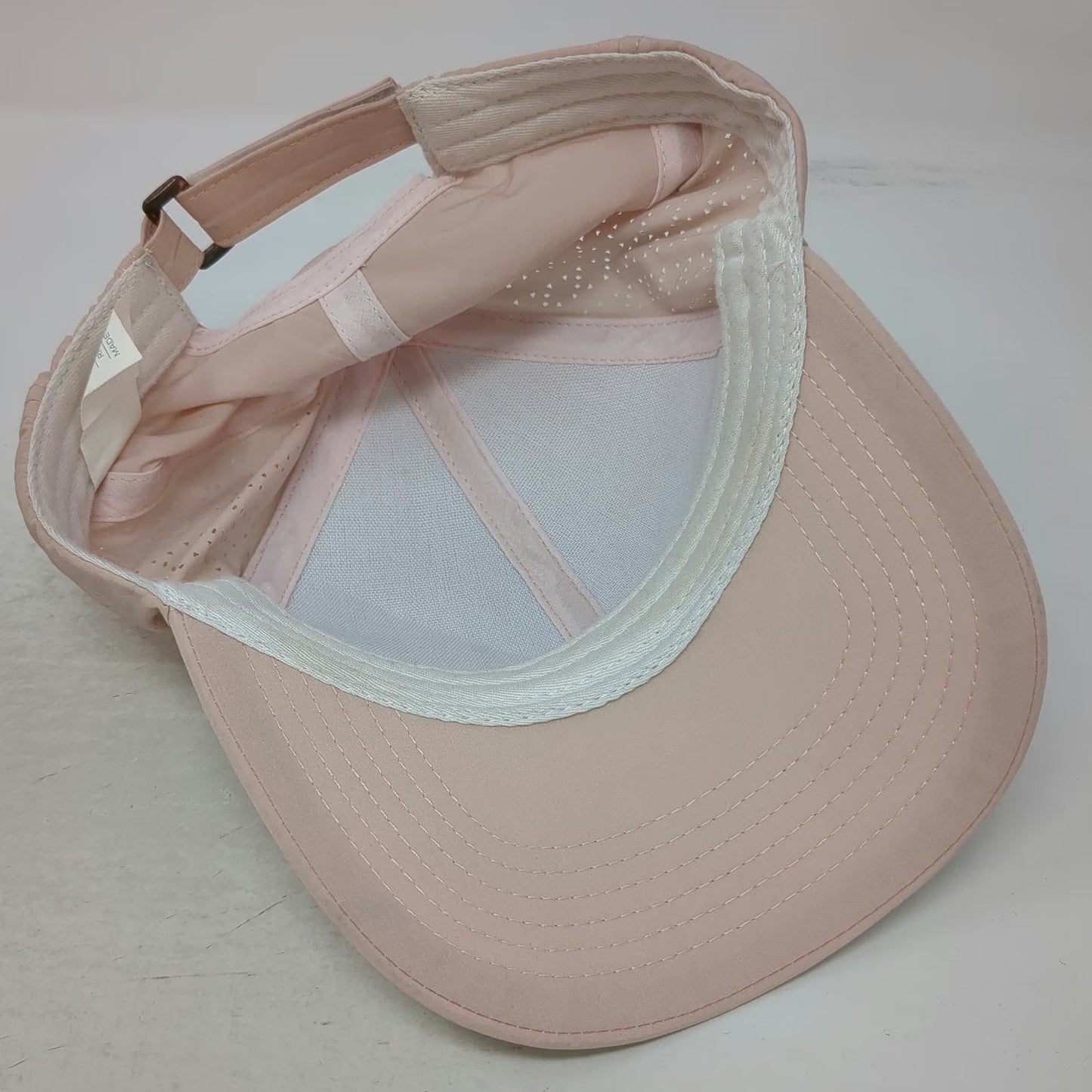 Gaiam Pink Baseball Cap One Size Perforated Breathable Nylon Spandex Yoga Hat