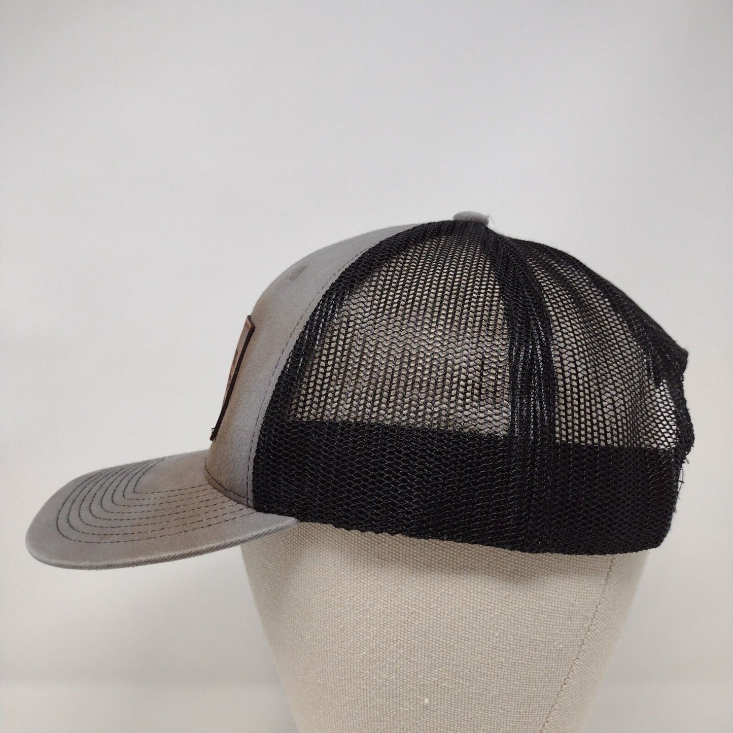 Idaho Central Credit Union Snapback Trucker Hat Gray OSFA Outdoor Cap