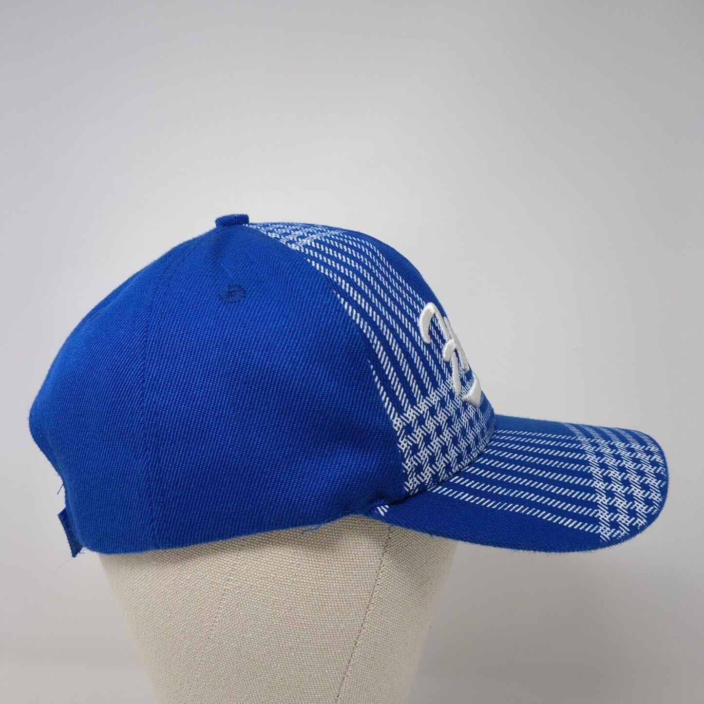 Florida Strapback Hat Blue One Size Adjustable Embroidered Patriotic 6 Panel