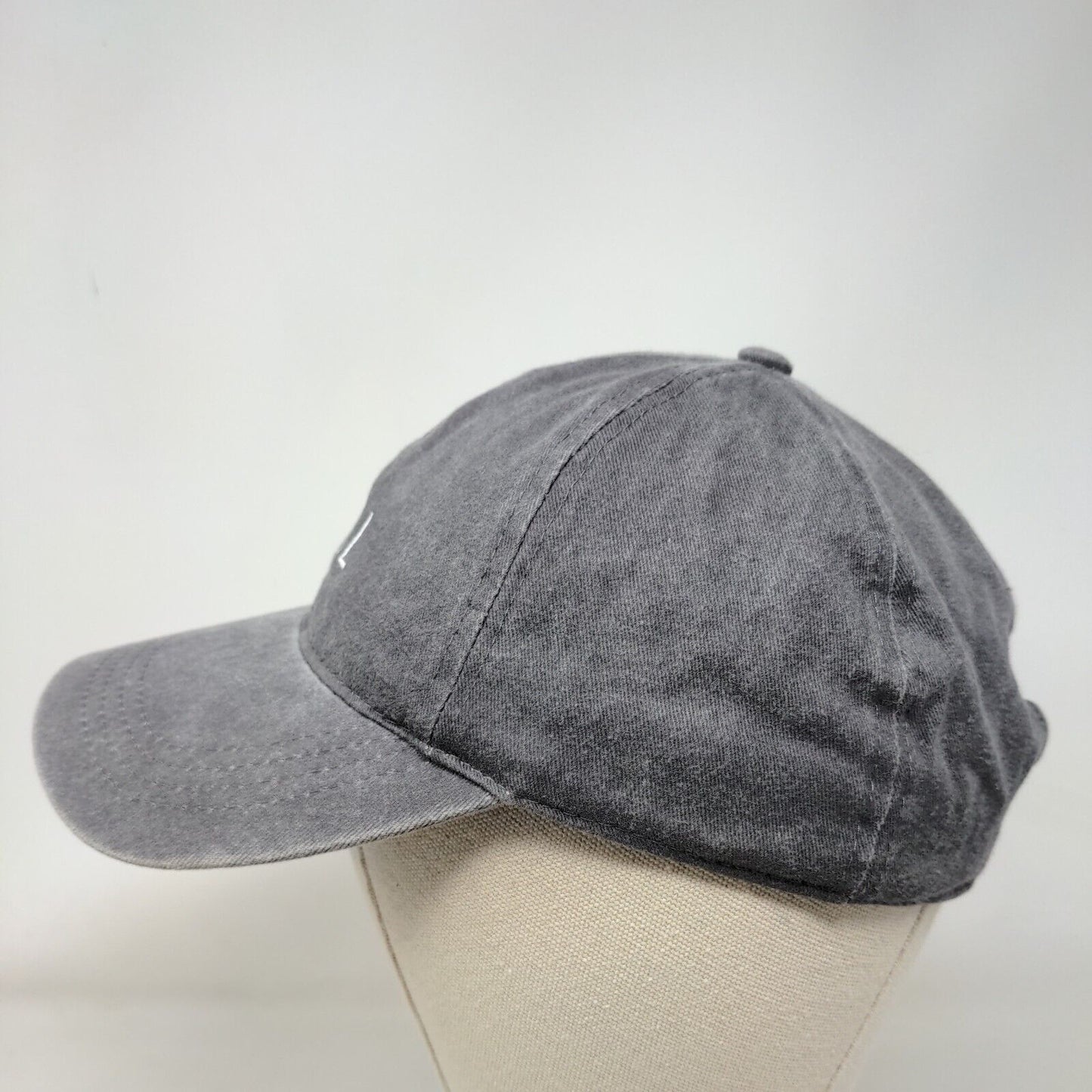 Chill Slideback Hat Gray One Size Embroidered Adjustable 6 Panel