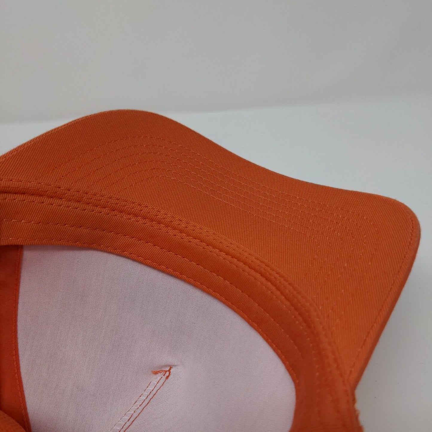 Bass Pro Shops Snapback Trucker Hat Orange OSFM Adjustable Mesh Gone Fishing