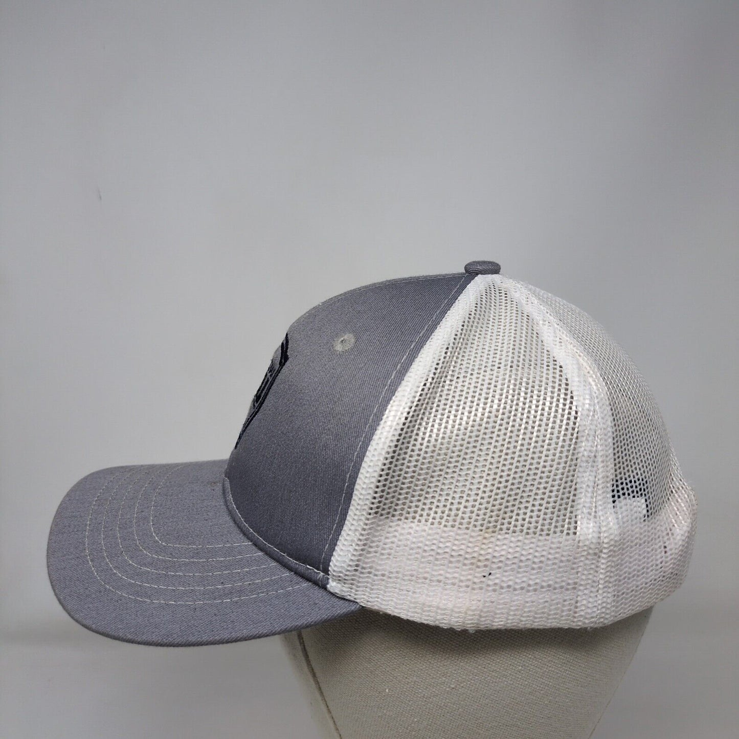 Meridian PAL Snapback Mesh Back Trucker Hat Gray Youth Port Authority