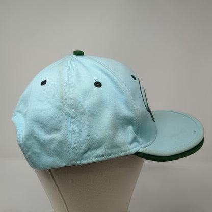 ABG Accessories Snapback Hat Blue One Size Bulbasaur Character Eyes Cotton