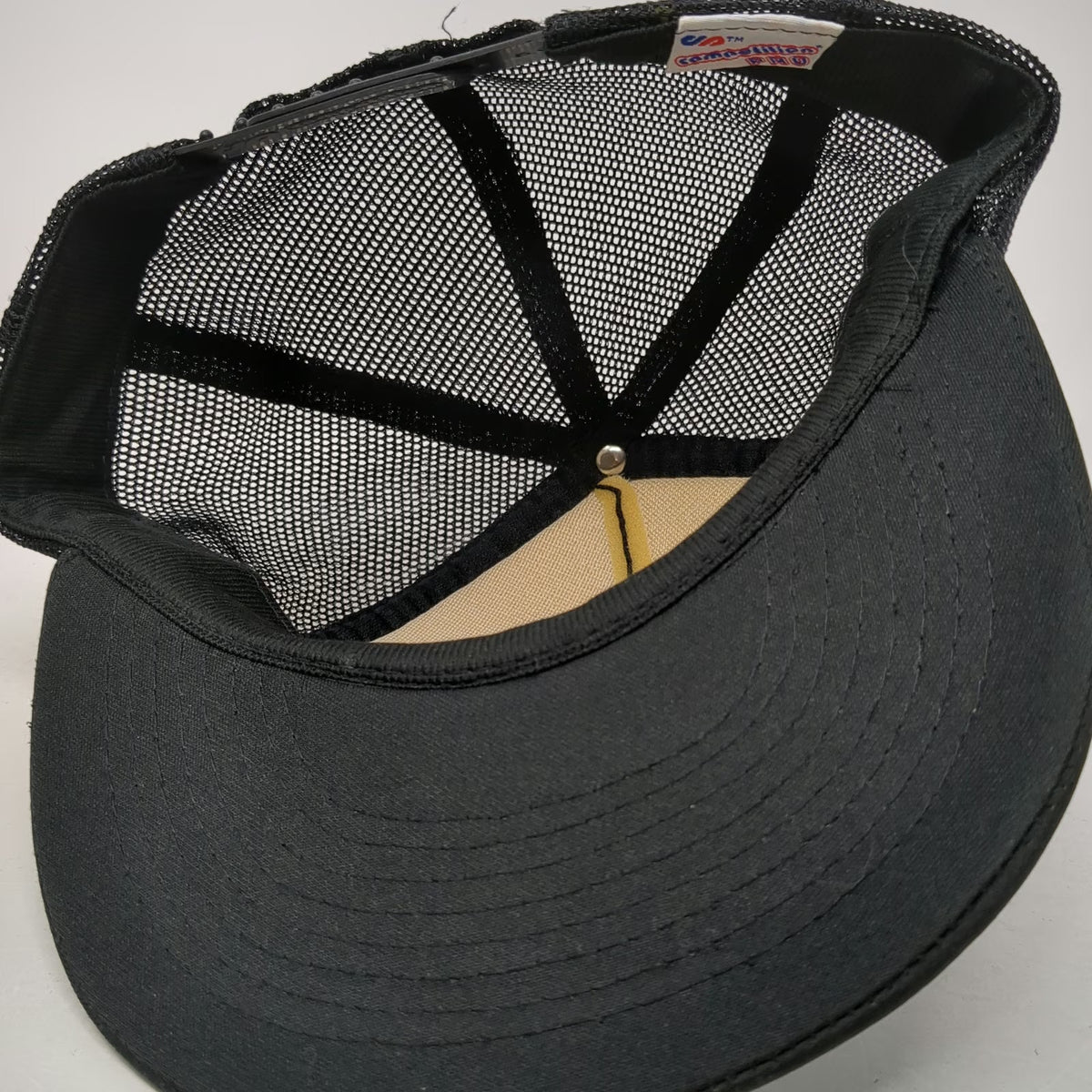 Competition Pro Miller Made The American Way Trucker Hat Black One Size Snapback
