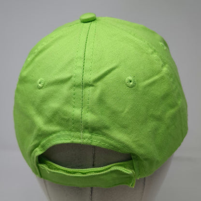 Bud Light Lime Green One Size Baseball Cap Hat Embroidered Cotton Strapback