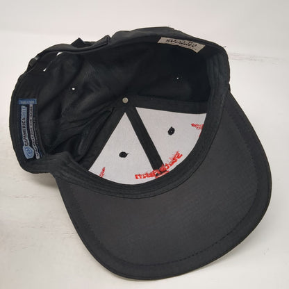 Cap America State Farm Logo Baseball Cap Black Red One Size Strapback Golf Hat