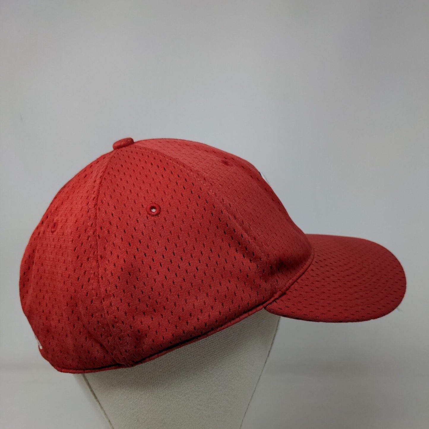 Philadelphia Phillies Fitted Mesh Hat Red 7 5/8 - 7 7/8 Richardson MLB Logo