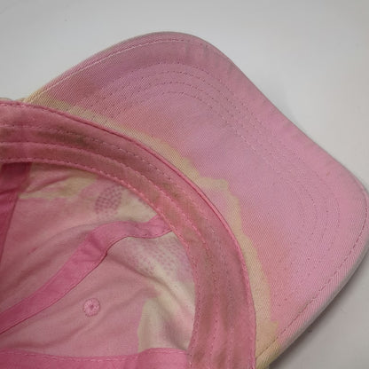 Princess Cruises Baseball Cap Pink OSFM Rhinestone Logo Tie Dye Strapback Hat