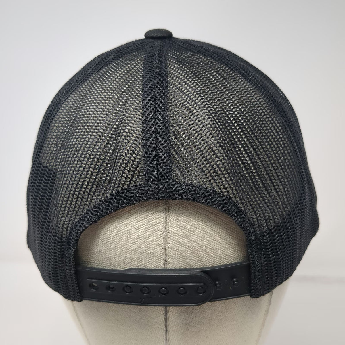 Sport-Tek Trucker Hat Black Gray One Size Camo Mesh Amsco Windows Patch Snapback