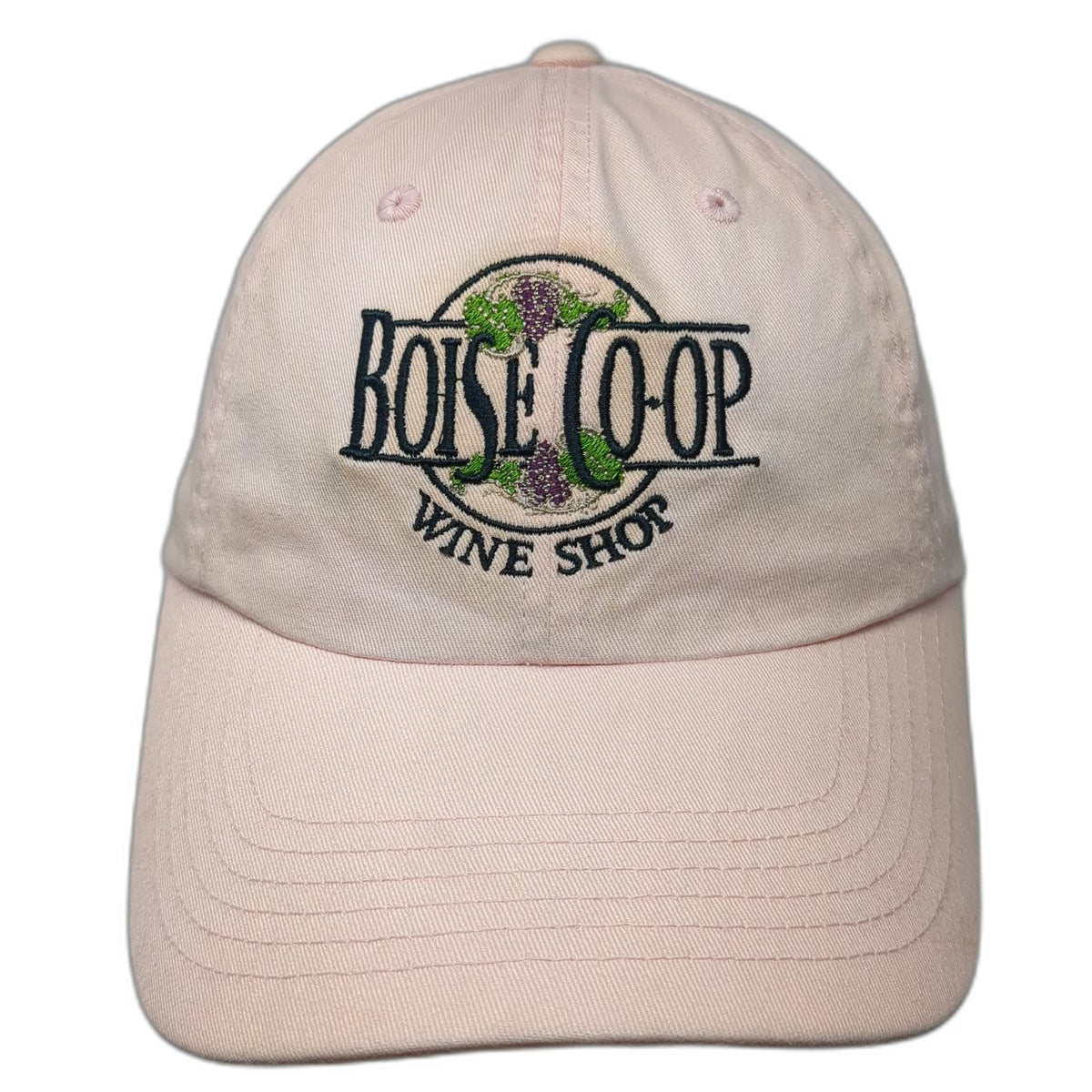 Port Authority Boise Co-op Wine Shop Hat Pink One Size Baseball Cap Slideback