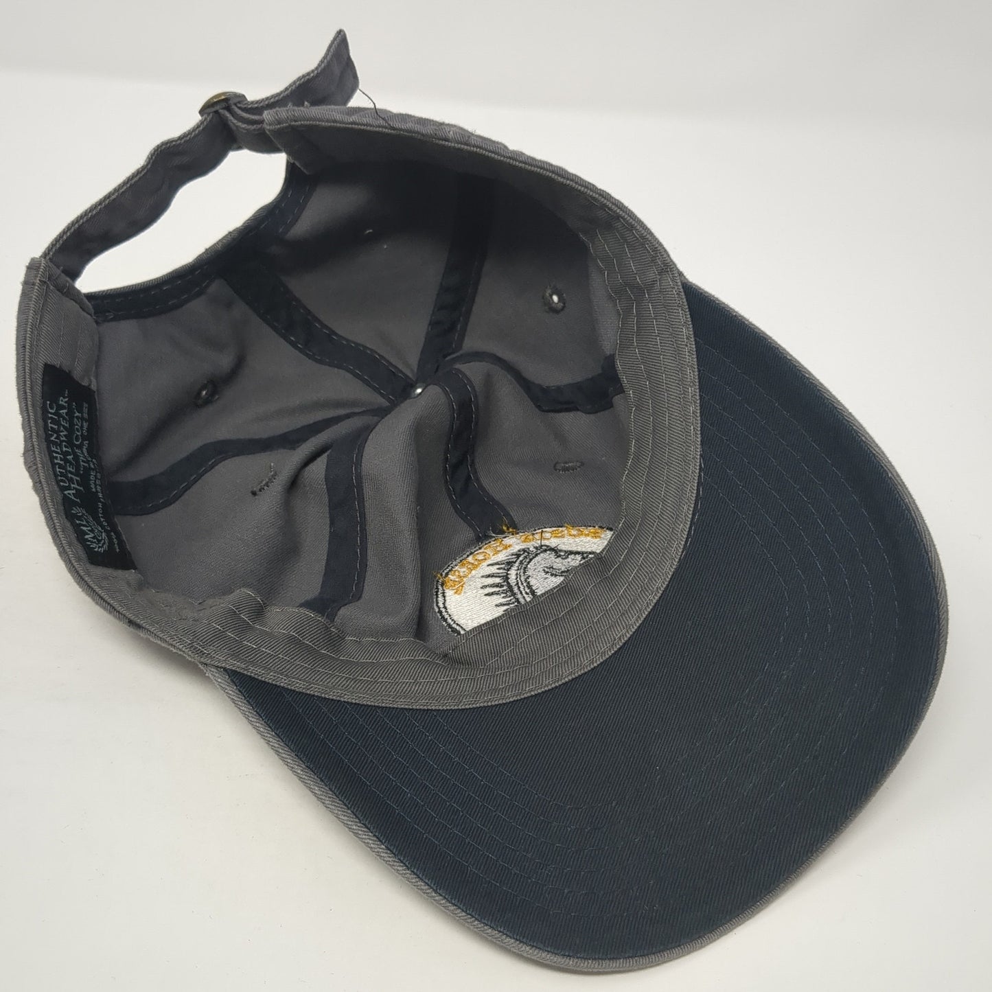 Rusty Horse Tavern Slideback Hat Gray One Size Authentic Headwear The Cozy