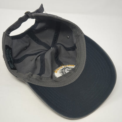 Rusty Horse Tavern Slideback Hat Gray One Size Authentic Headwear The Cozy
