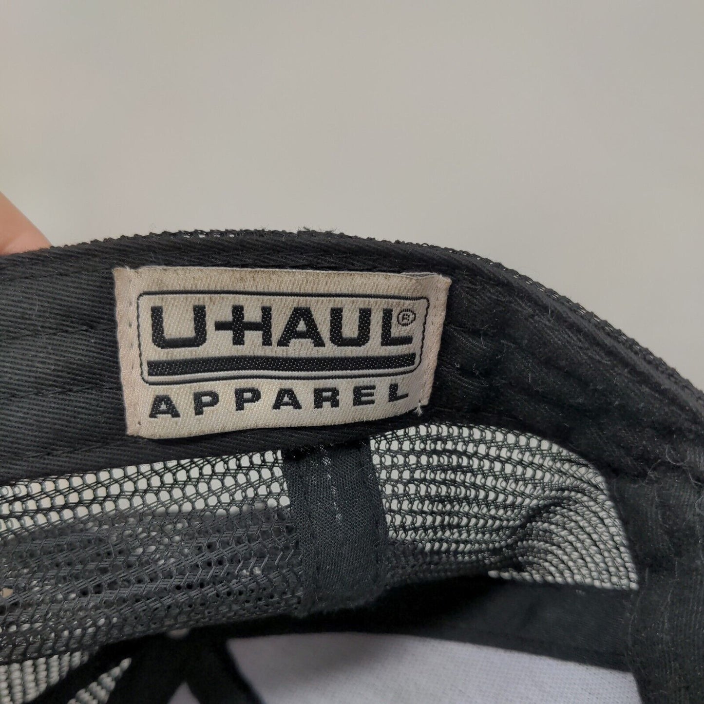 U-Haul 2018 Strapback Mesh Back Trucker Hat Black One Size Sportex