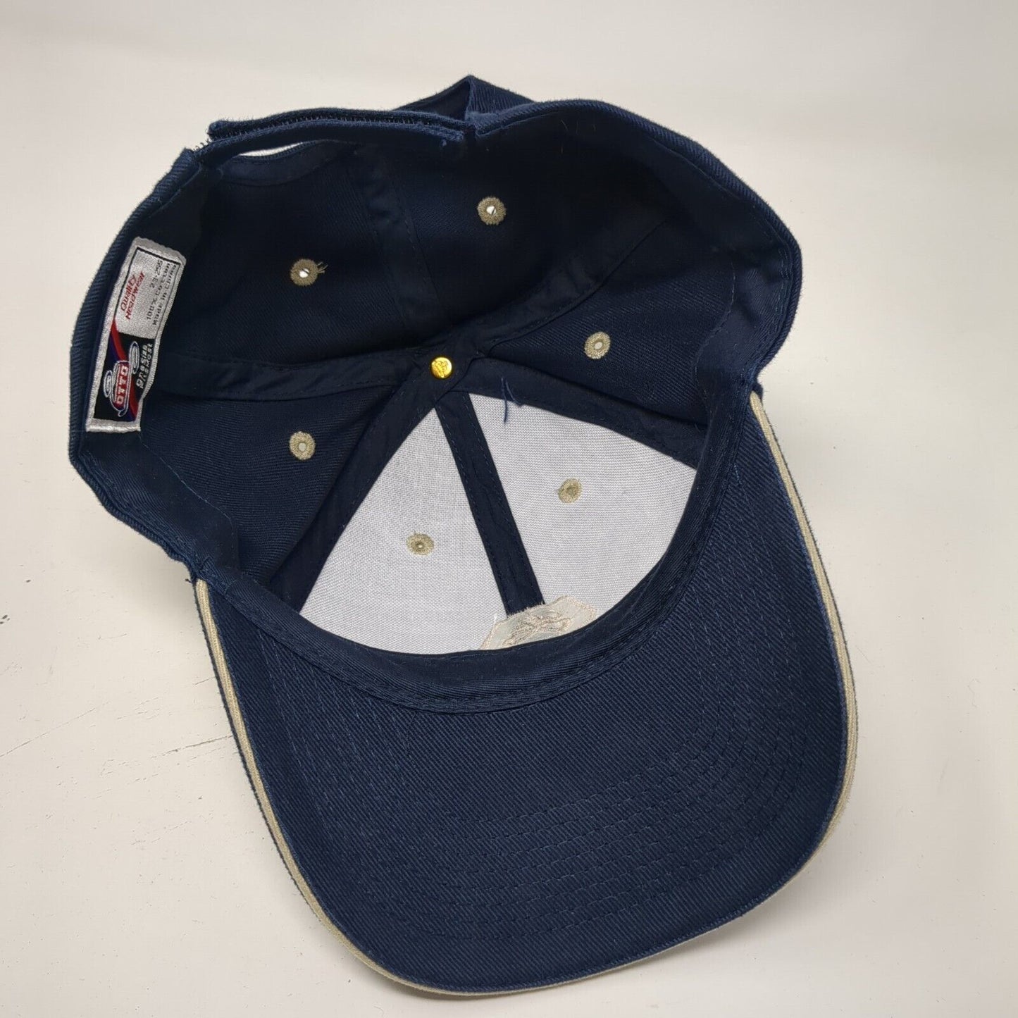 Pioneer Seeds Strapback Hat Blue One Size Adjustable Embroidered Otto