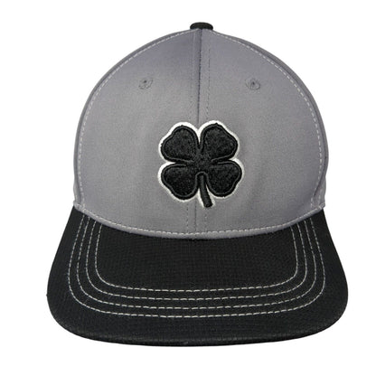 Live Lucky MV Junior Golf Youth Snapback Hat Gray OS Embroidered Black Clover