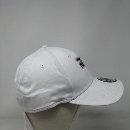 Reco Fitted Hat White L/XL Solid Embroidered New Era W/Tags CustomInk