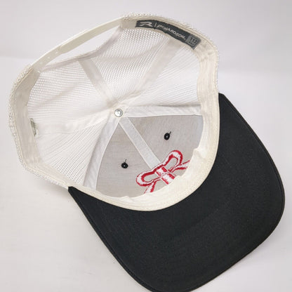 Rush Rugby Snapback Mesh Back Trucker Hat Black One Size Richardson