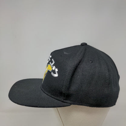 Pokemon Pikachu Snapback Hat Black OSFM Embroidered Adjustable Japanese
