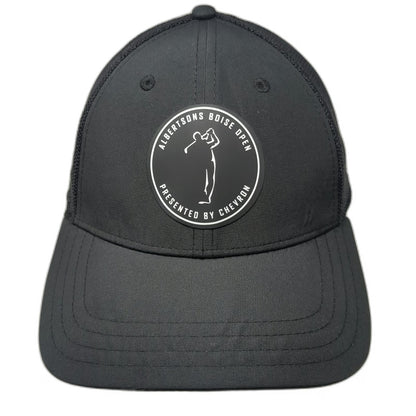 Pukka Albertsons Boise Open Chevron Golf 35 Black One Size Baseball Cap Hat
