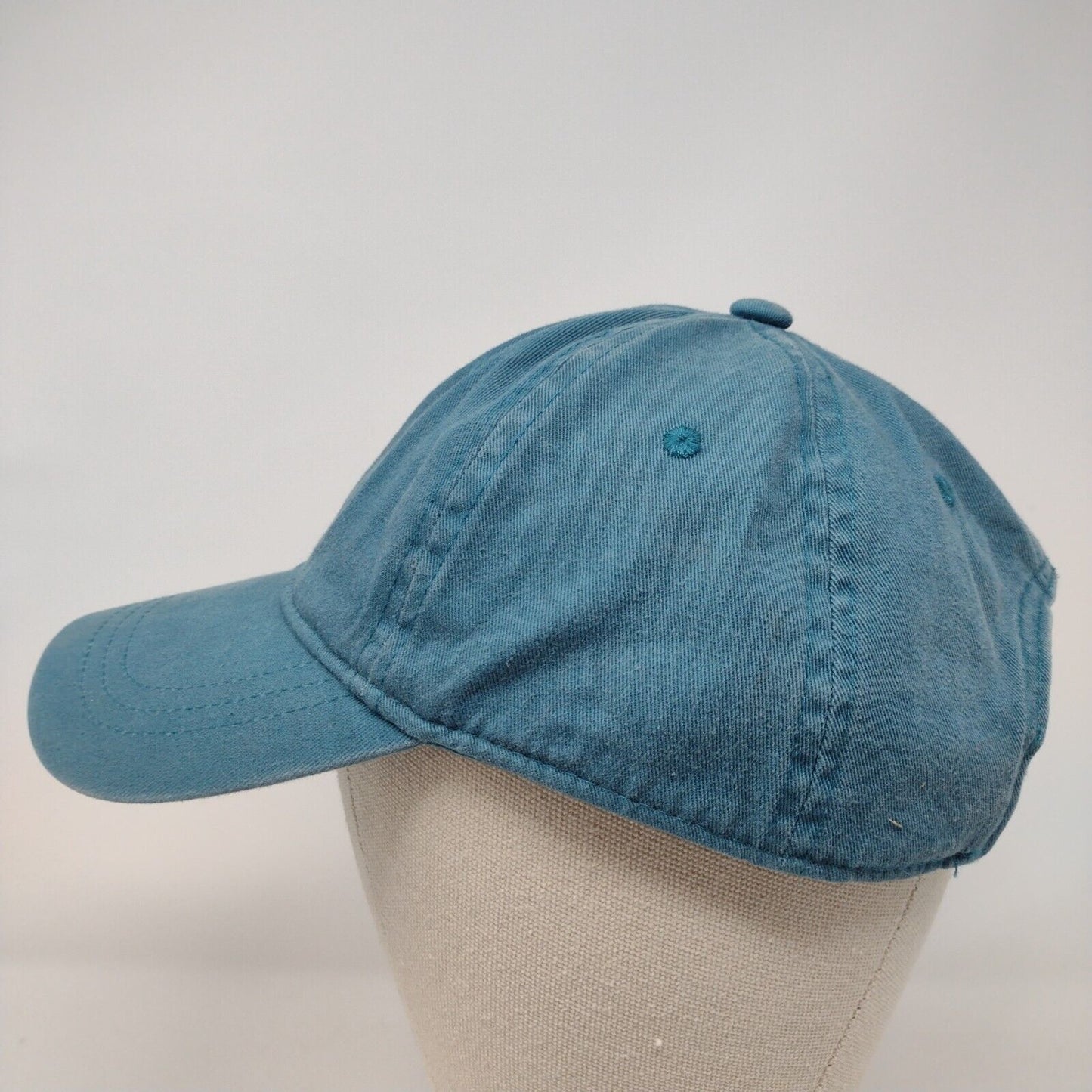 Wild Fable Slideback Hat Blue OSFA Adjustable Vented Holes 6 Panel Blank