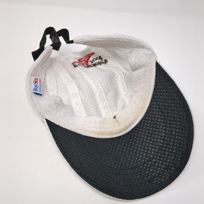The Athlete's Foot Strapback Hat White One Size Adjustable Bay Six
