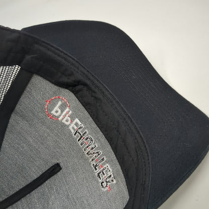 Pit Bull Pipehunter Black Trucker Hat One Size Snapback Mesh Back Embroidered