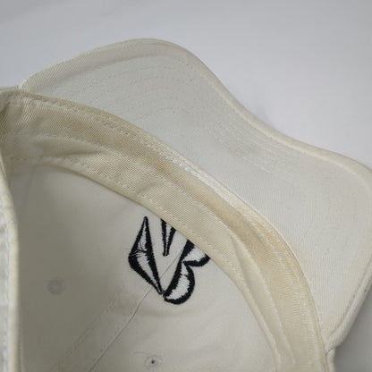 Bridgestone Baseball Cap Beige One Size Cotton Slideback Embroidered Logo Hat