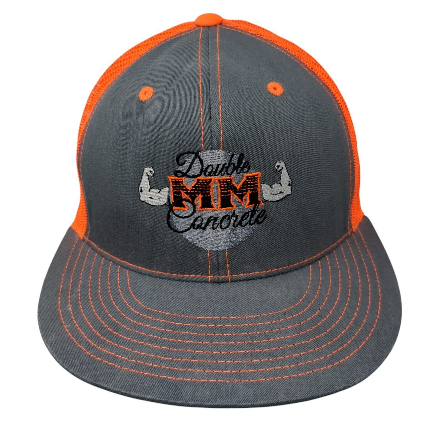 MM Double Concrete Snapback Trucker Hat Multi OS Adjustable Mesh Pacific Headwea