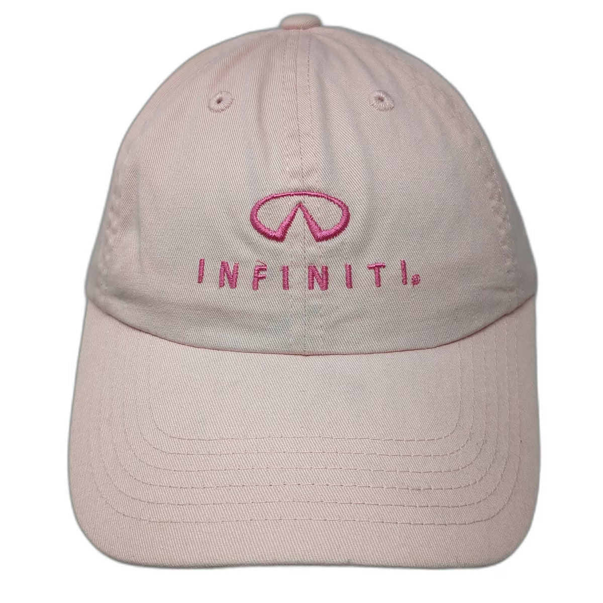 Port Authority Infiniti Logo Baseball Cap Pink OSFM Embroidered Slideback Hat