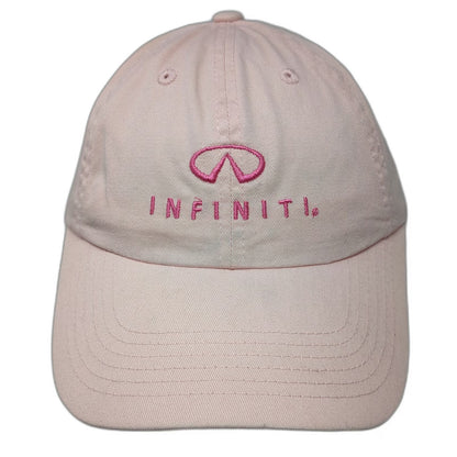 Port Authority Infiniti Logo Baseball Cap Pink OSFM Embroidered Slideback Hat