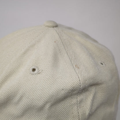 Top Of The World Fitted Baseball Cap Beige 7 1/4 Lightweight Vented Holes Blank