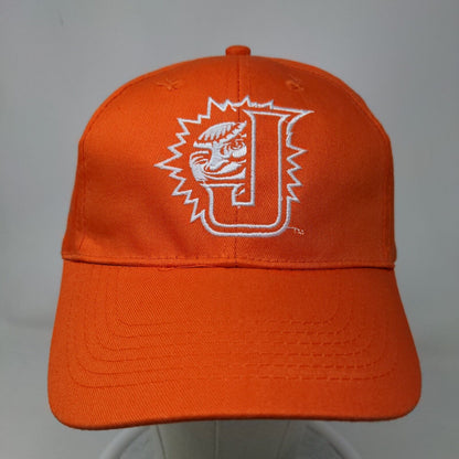 Jacksonville Suns Men's Strapback Hat Orange OSFA Embroidered Logo Cotton