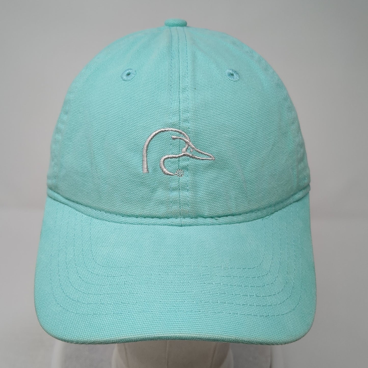 Ducks Unlimited Slideback Baseball Cap Blue One Size Adjustable Embroidered