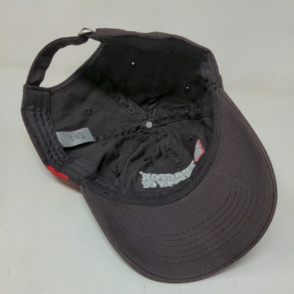 Tractor Supply Co Men's Slideback Hat Gray Adjustable Embroidered Logo Cotton