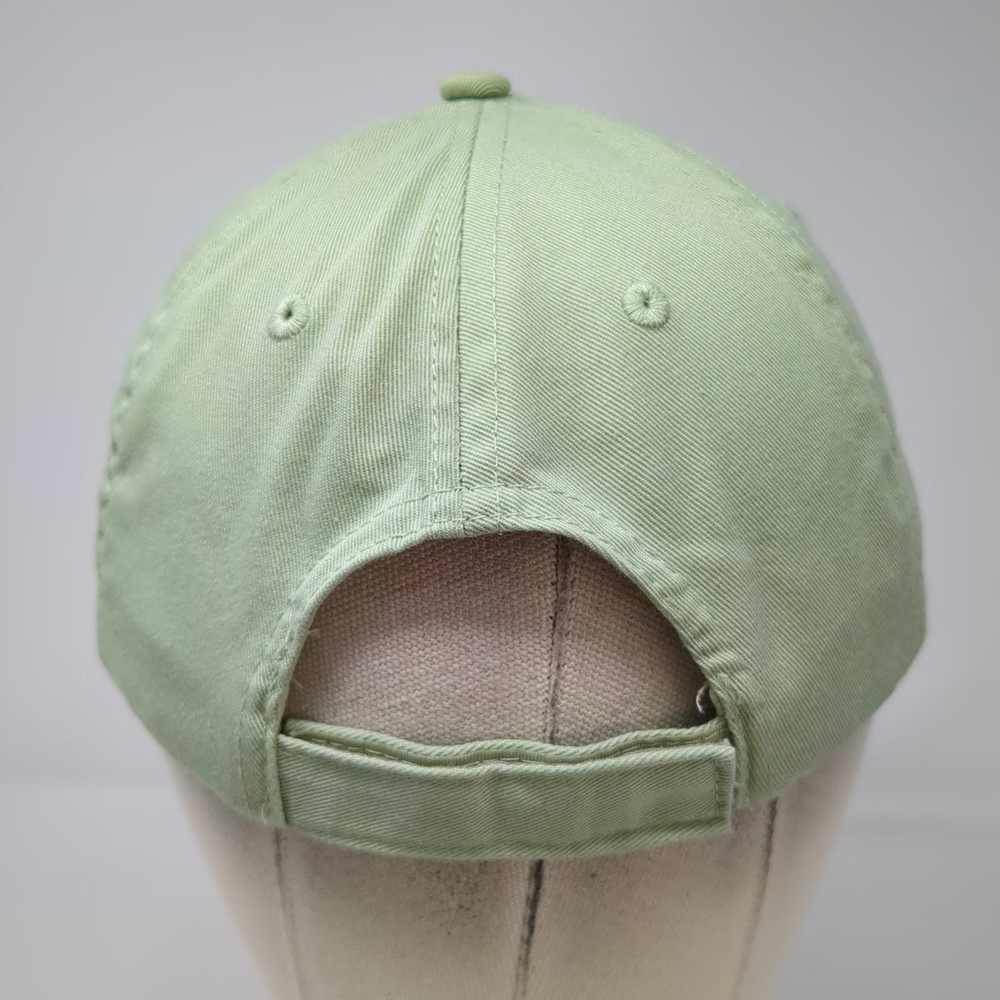 Primark Baseball Cap Green One Size Strapback Blank Solid Adjustable Curved Hat