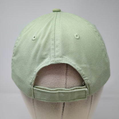 Primark Baseball Cap Green One Size Strapback Blank Solid Adjustable Curved Hat