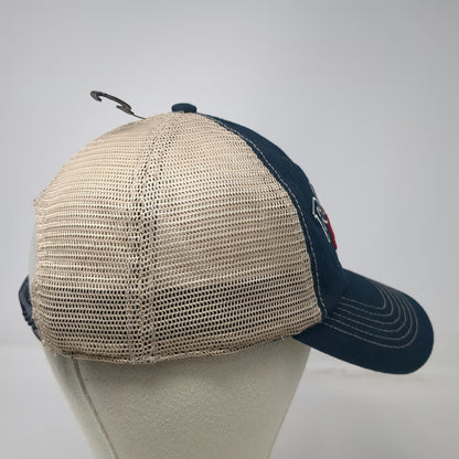 Fan Favorite MLB Boston Red Sox Trucker Hat Blue One Size Snapback Mesh Logo