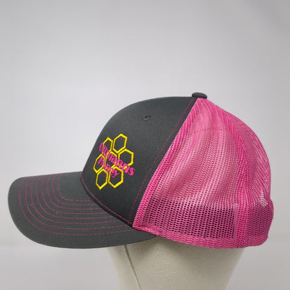 Oltmanns Honey Strapback Trucker Hat Multi OS Adjustable Mesh Back Richardson