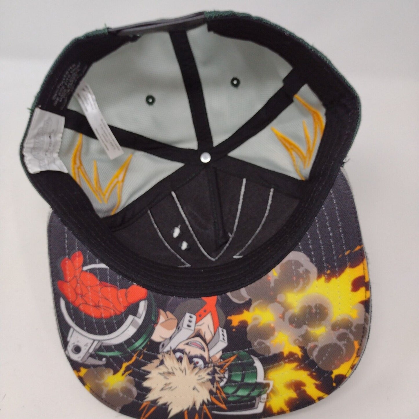 My Hero Academia Bakugo Suit Up Snapback Hat Multicolor OSFM Anime