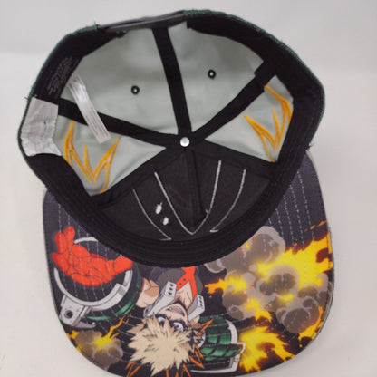 My Hero Academia Bakugo Suit Up Snapback Hat Multicolor OSFM Anime