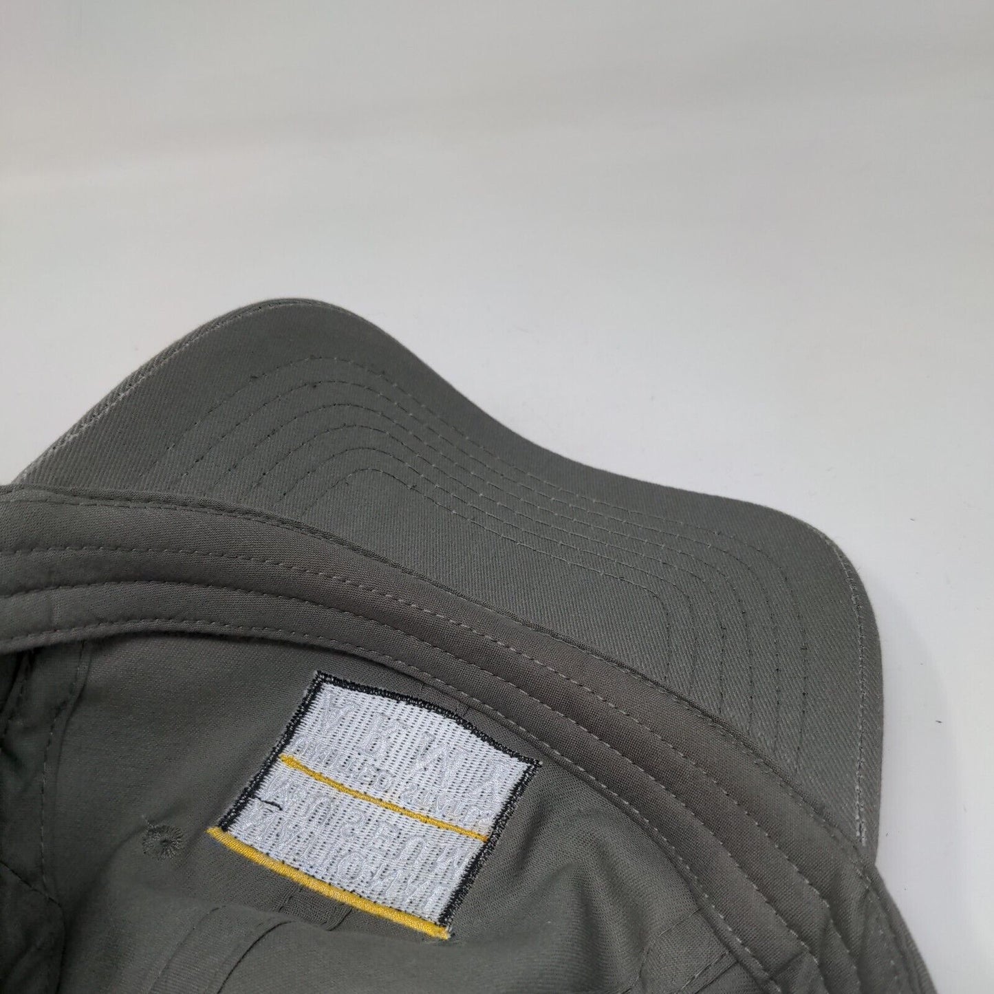 National Museum United States Army Slideback Hat Gray One Size Embroidered